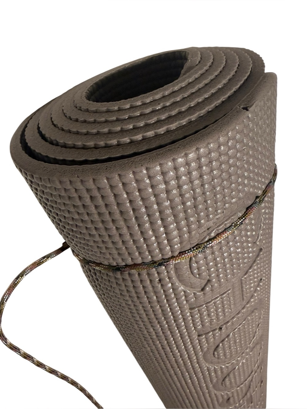 Oak and Reed “Choose Happy” Inspirational Embossed Premium Yoga Mat Carry Rope